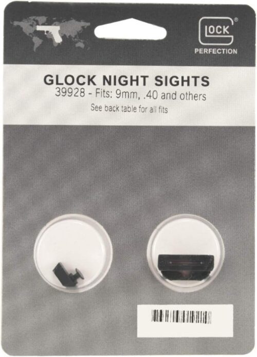 glock night sights set 9mm & 40mm