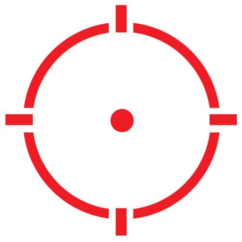 Holosun HS515CM Red 2 MOA Dot & 65 MOA Circle Micro Optical Sight Aluminum - Image 3