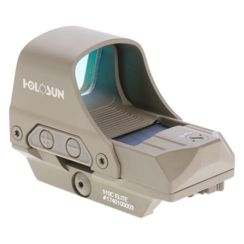 Holosun HE510C Open Reflex Sight Green 2MOA Dot & 65MOA Circle FDE HS510C-FDE-G - Image 4