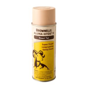 Brownells Aluma-Hyde II 12oz Matte Desert Tan Aerosol - 083-002-211