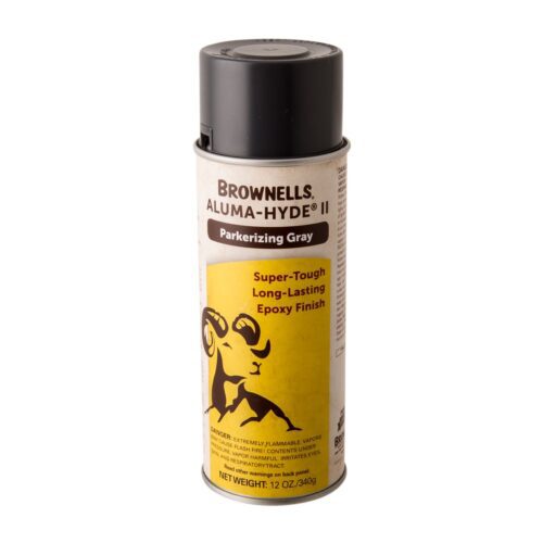 Brownells Aluma-Hyde II 12oz Matte Parkerizing Gray Aerosol - 083-002-212