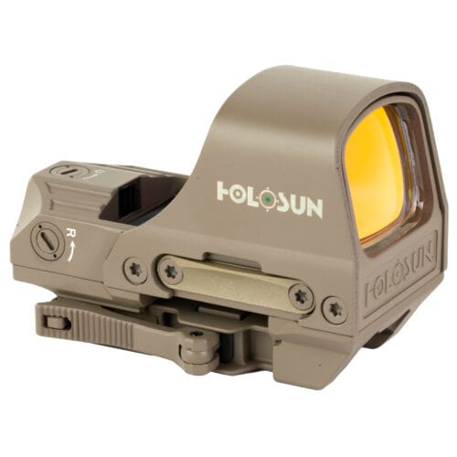 Holosun HE510C Open Reflex Sight Green 2MOA Dot & 65MOA Circle FDE HS510C-FDE-G - Image 2