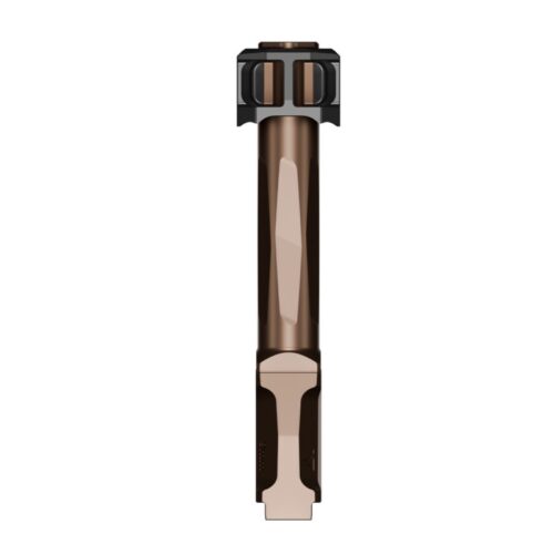 Radian Afterburner & Ramjet Micro Comp & Match Barrel Fits Glock 43X Bronze - Image 2