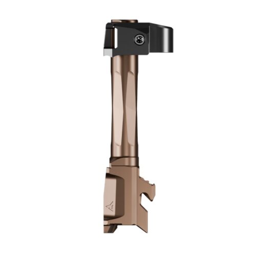Radian Afterburner & Ramjet Micro Comp & Match Barrel Fits Glock 43X Bronze - Image 4