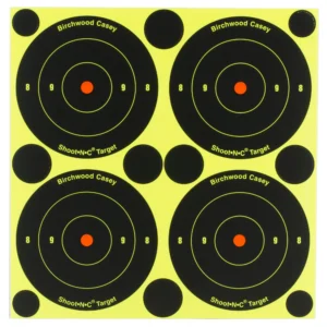 Birchwood Casey Shoot-N-C 3-inch Bullseye 240 Targets – 600 Pasters BC-34375
