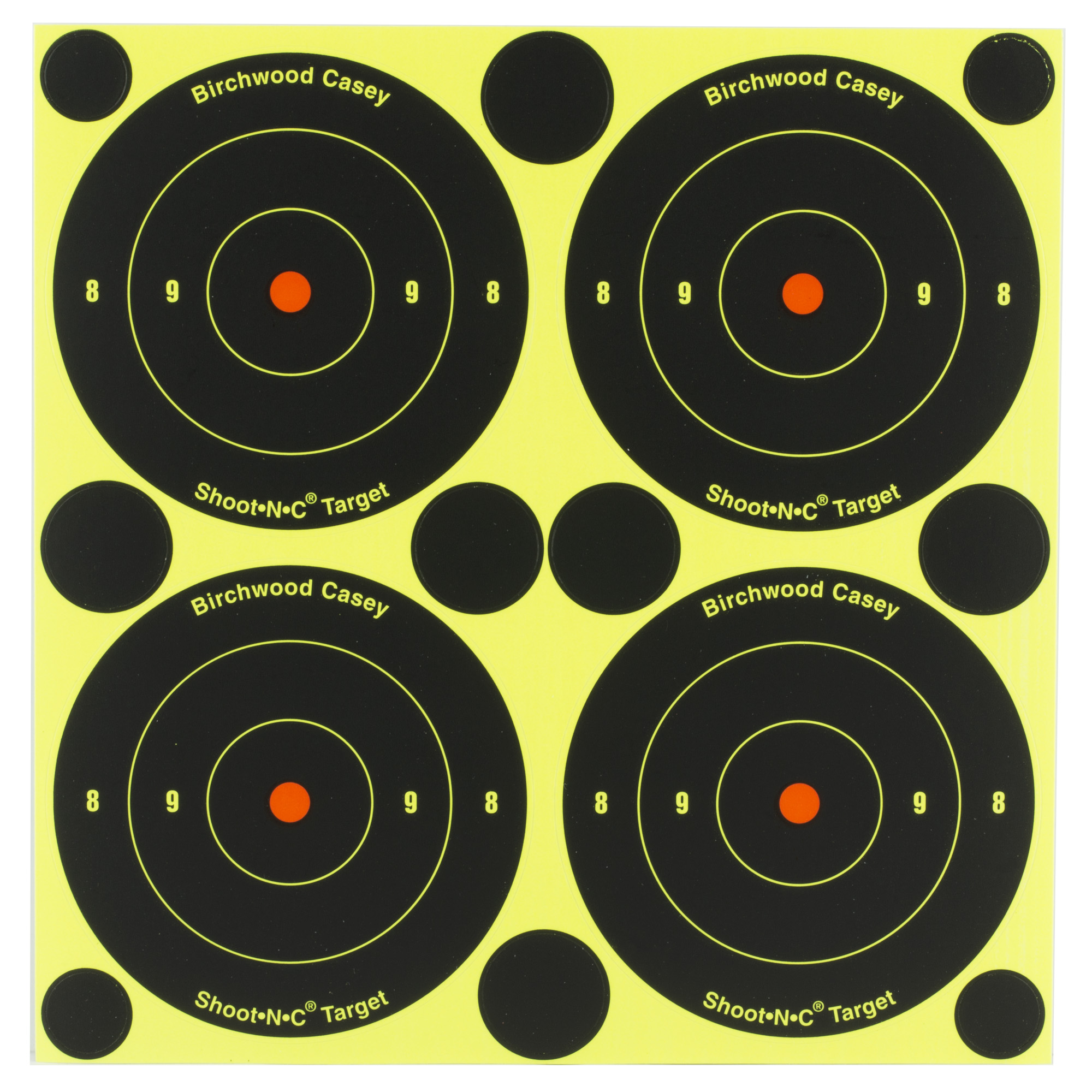 Birchwood Casey Shoot-N-C 3-inch Bullseye 240 Targets - 600 Pasters BC-34375