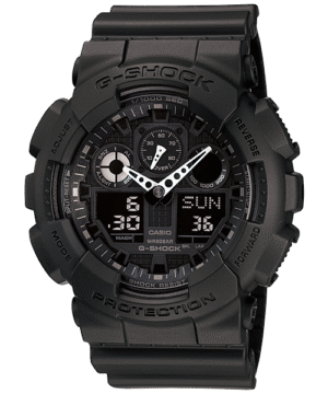 Casio G-Shock GA100-1A1 Men's Tough Analog-Digital Watch Sporty & Rugged Design