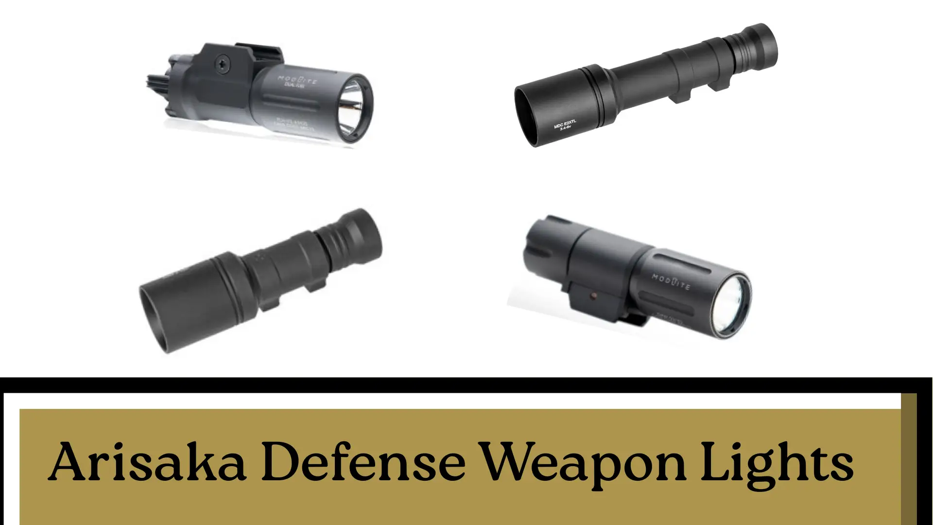 Arisaka Light: Innovative Weapon Light Solutions