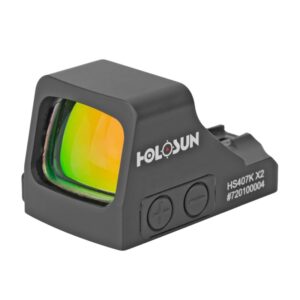 Holosun HE407K-GD-X2 Black 6 MOA Gold Dot Reticle