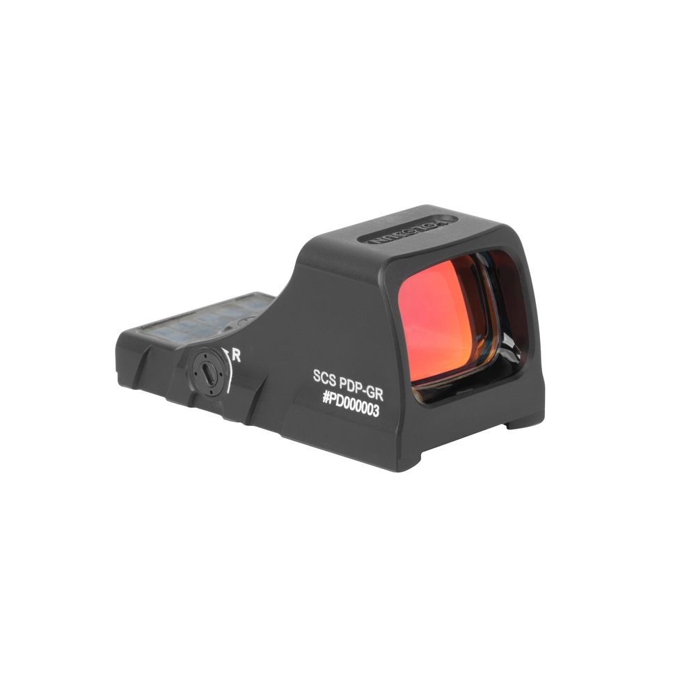 Holosun SCS-PDP-GR Green MRS Dot Sight for Walther PDP Pistol Cut,  Aluminum, Solar Charging