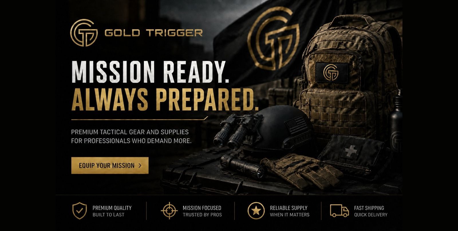Gold Trigger - Mission Ready. Always Prepared.