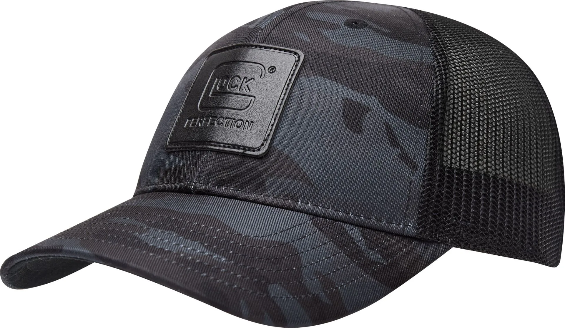 Glock OEM Hat Perfection Black Tactical Camouflage Baseball Cap-img-0