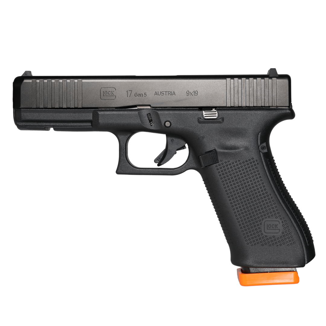 DryFireMag D-G9-RET Double Stack 9MM/40/357/45 Fits Glock Black/Orange - Image 4