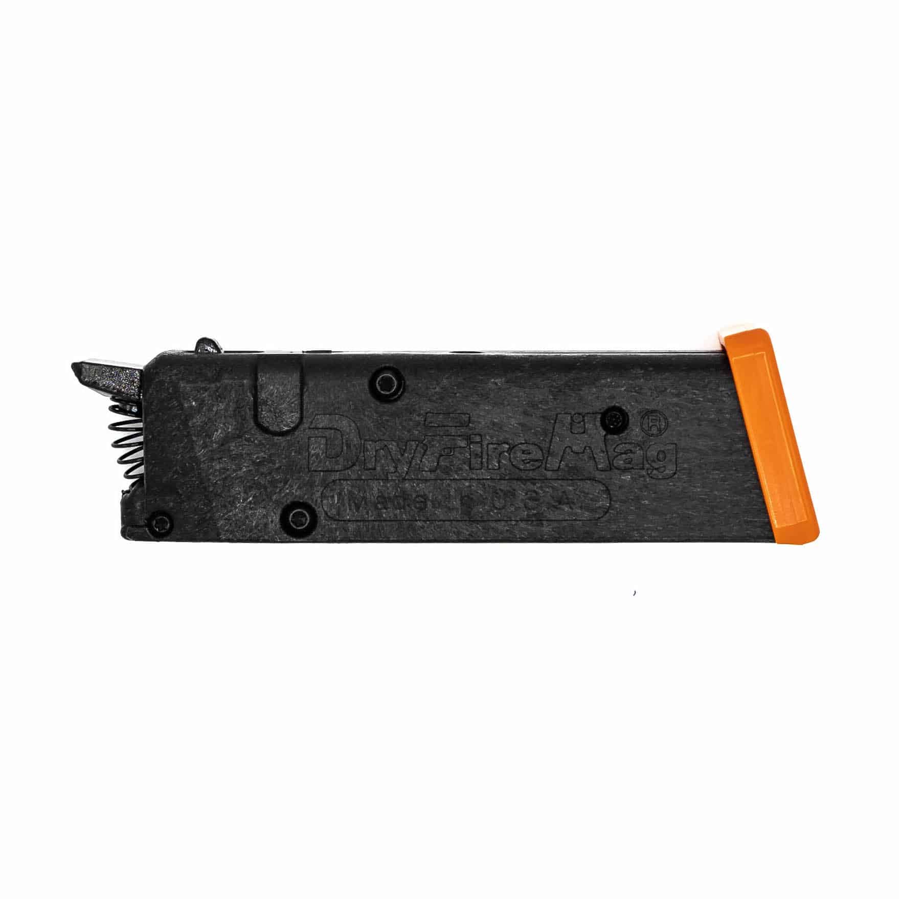 DryFireMag D-G9-RET Double Stack 9MM/40/357/45 Fits Glock Black/Orange - Image 6