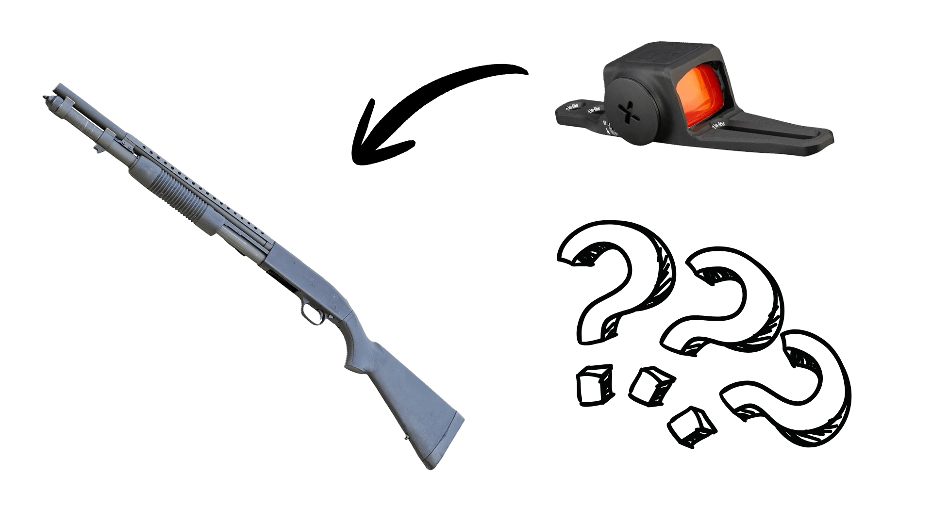 how to mount a red dot sight on a shotgun