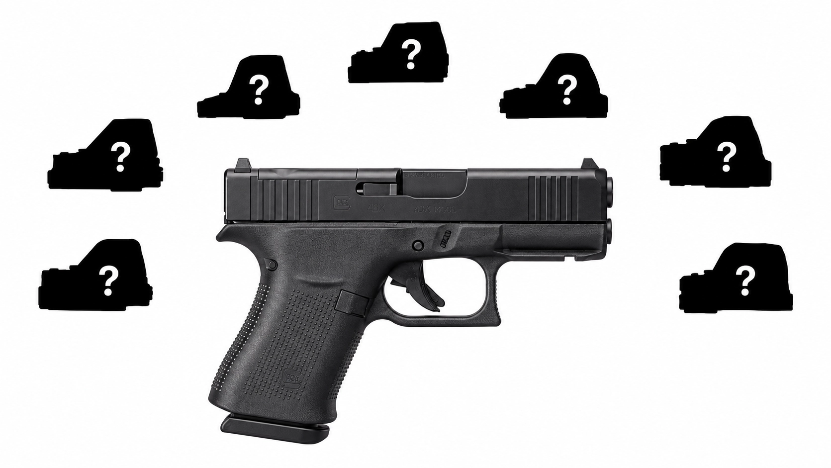 Glock 43X MOS Optic Options